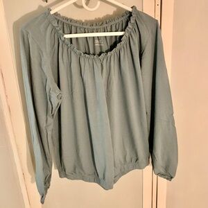 EUC Elegantees VINCI top - smoke blue - xl